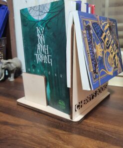 Alternative view of Personalized Book Holder, Fathers Day Gift From Daughter, Fathers Day Gift For Grandpa, Fathers Day Gift From Kids